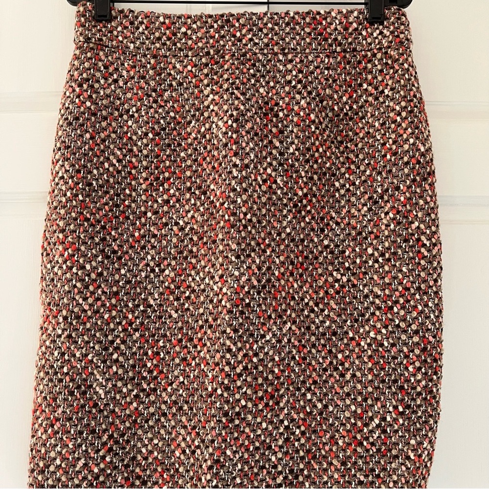 J Crew Women’s Cotton and Wool Skirt w/Tags Size 8